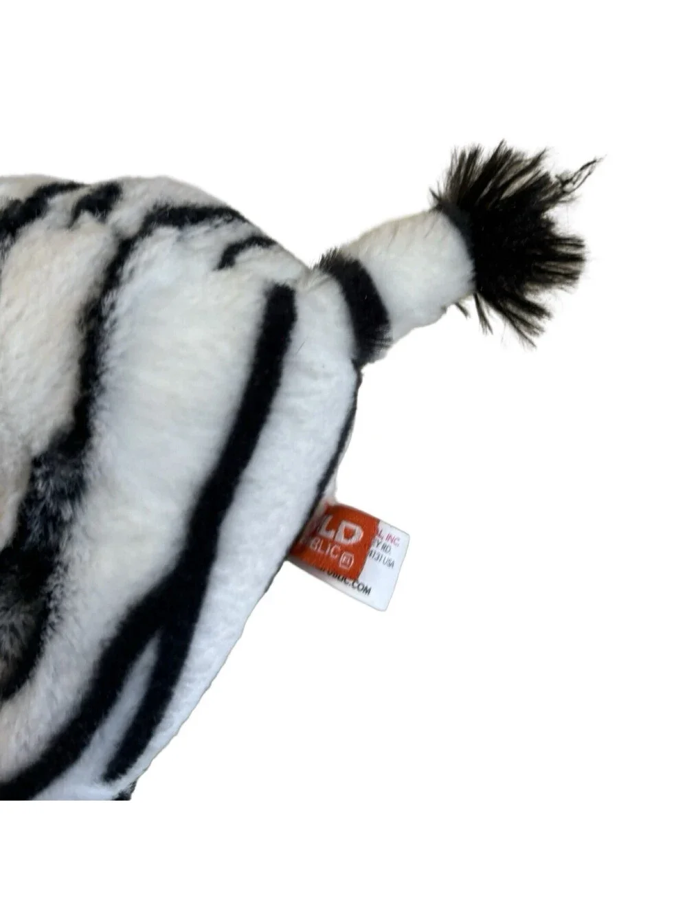 Zebra Plush Wild Republic Black White Stuffed Animal Toy
